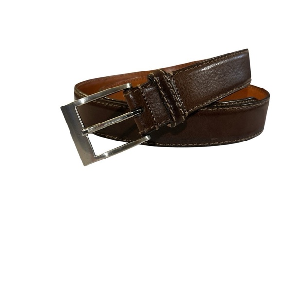 Trafalgar Other - Trafalgar Cortina Leather Men’s Size 40 Brown Big & Tall Leather Belt